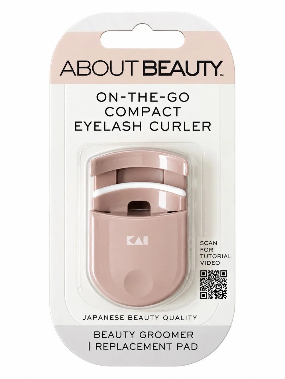 About Beauty On-The-Go Compact Eyelash Curler